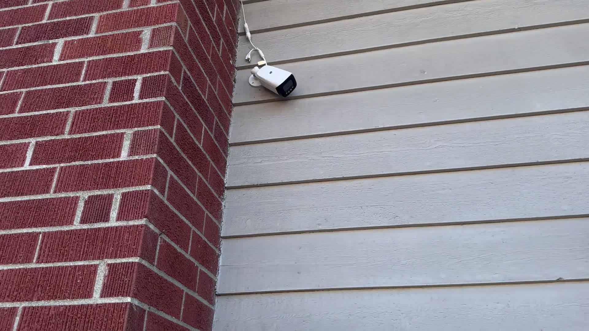 Exterior mounted PTZ camera reference