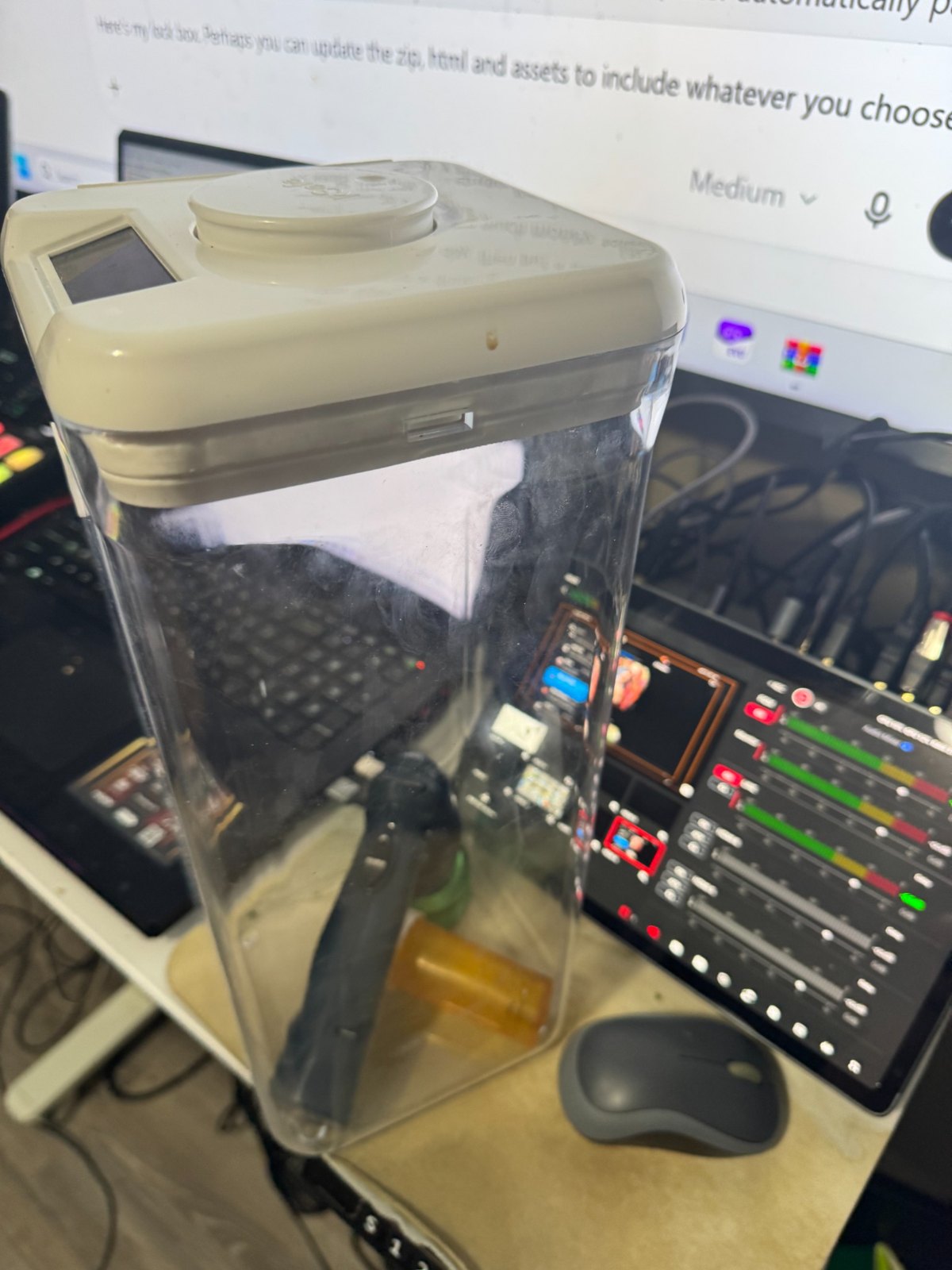 Timed lock box used for cannabis harm reduction