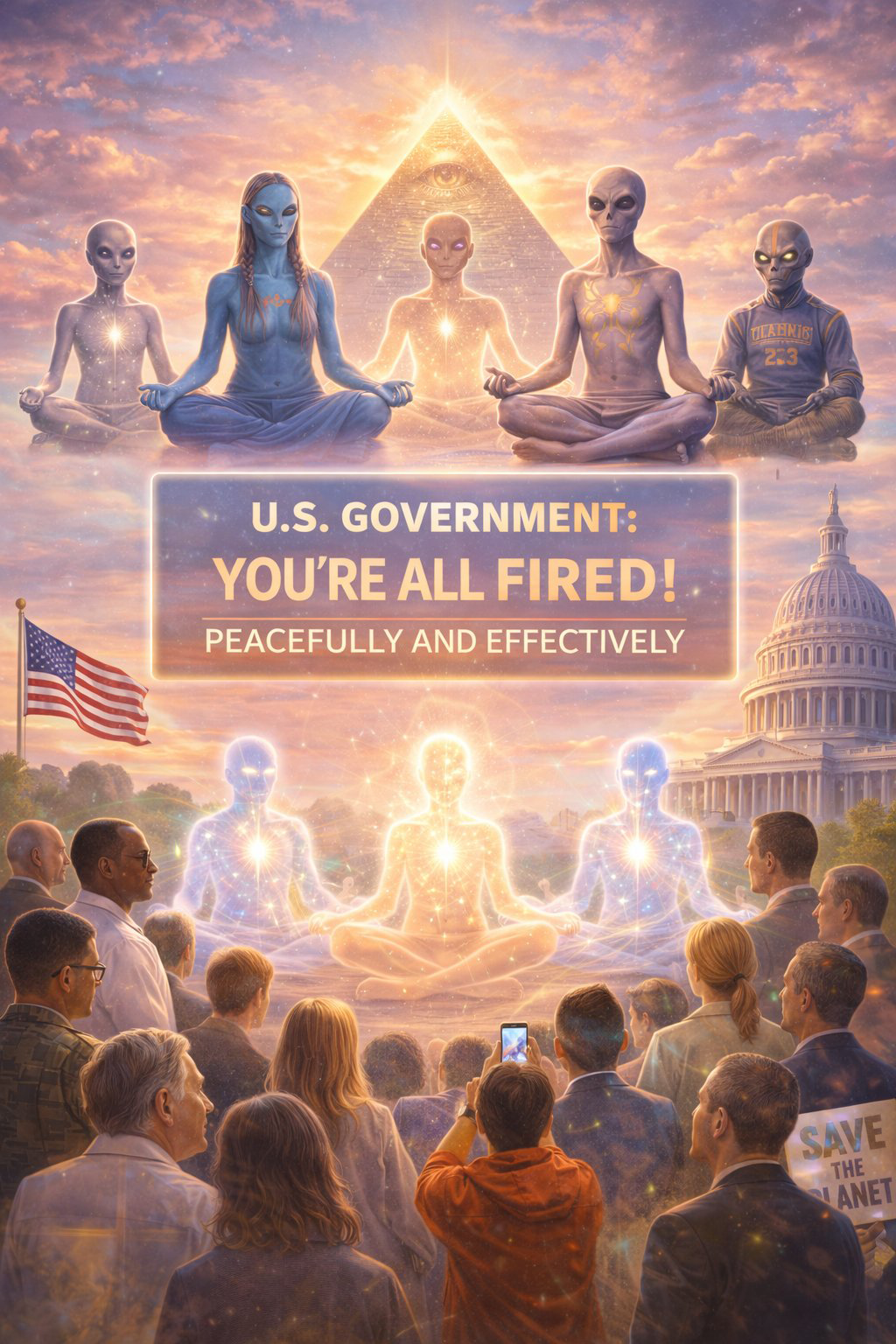 Government peacefully fired