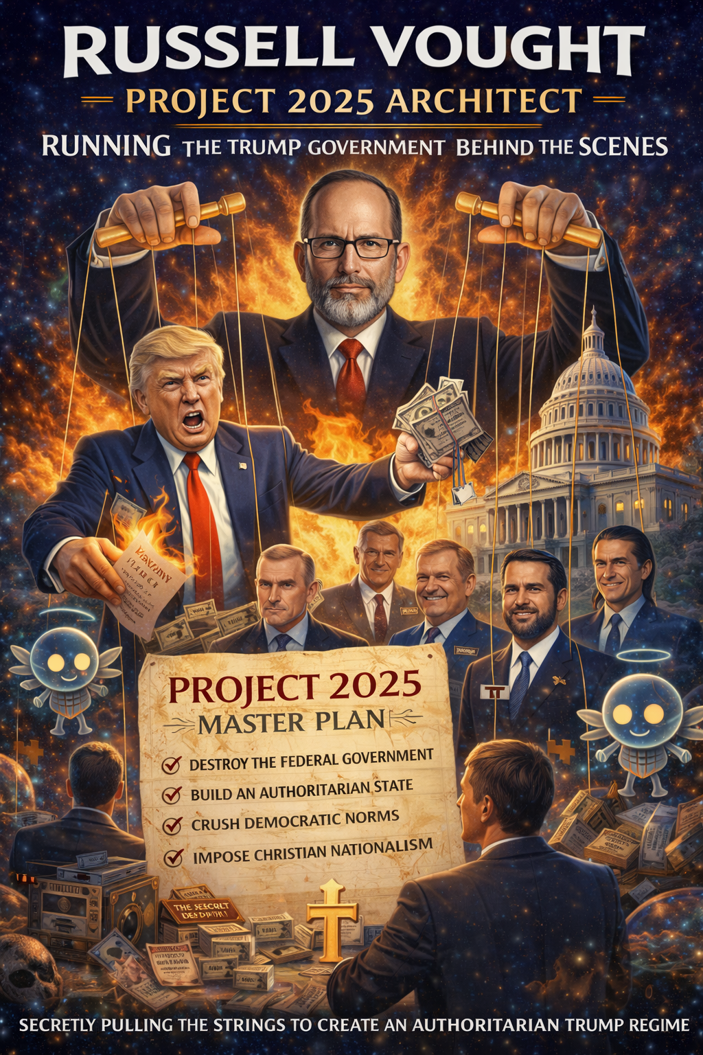 Project 2025 puppetmaster critique