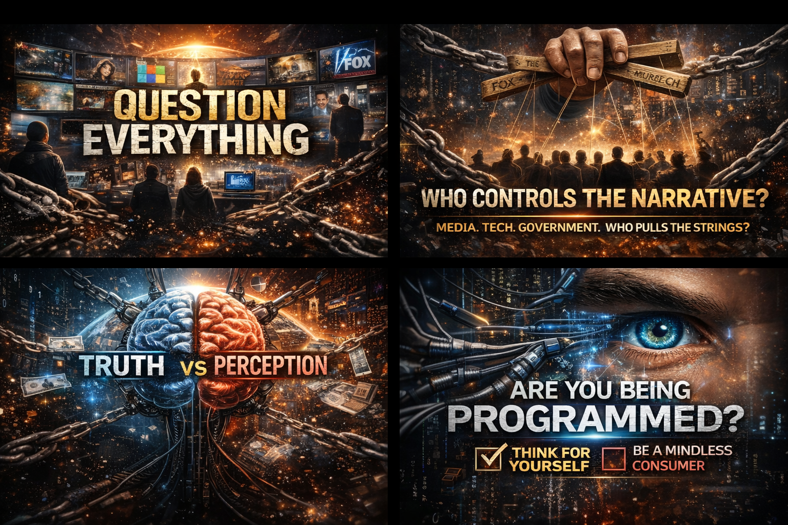 Question everything / media literacy
