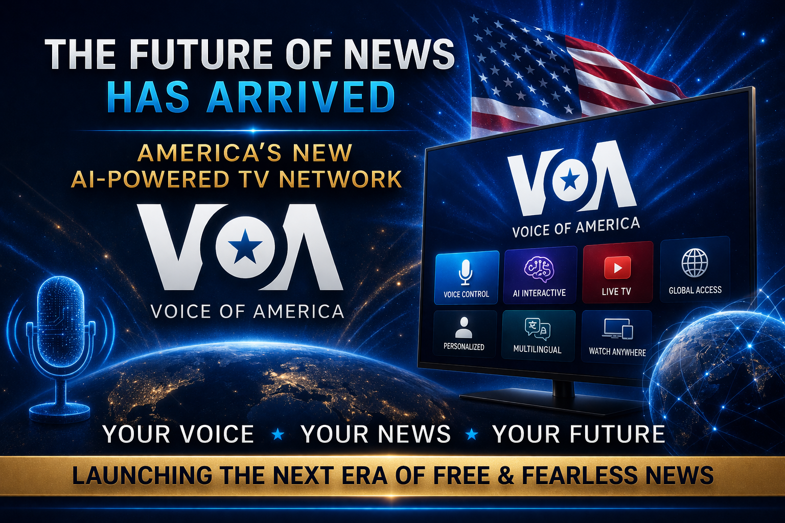 Future of news AI-powered TV